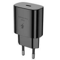 JELLICO sienas lādētājs EU25 PD 25W 1xUSB-C melns