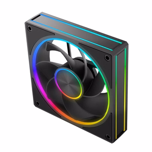 MODECOM VOLCANO LOOP 120 ARGB apgrieztais ventilators melns