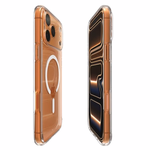Spigen Ultra Hybrid Magnētiskais viedtālruņa apvalks iPhone 17 Pro Max - caurspīdīgs un balts
