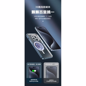 Maciņš X-Level "Dazzling Color Magsafe" Apple iPhone 16 Pro pelēks