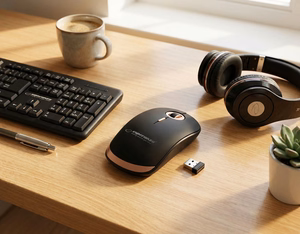 Esperanza EM127 Mouse RF Wireless Optical 1600 DPI melns