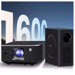 Yaber K3 Pro LCD FullHD 1080p Multimedia Projector with JBL Speakers and Subwoofer - Black