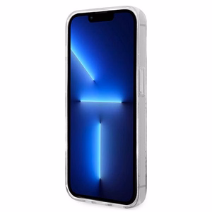 Guess 4G Pattern Script viedtālruņa apvalks iPhone 14 Pro Max - haki