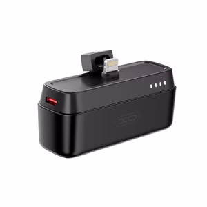 XO Внешний аккумулятор mini PR244 20W 5000 мАч с Lightning разъёмом чёрный