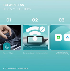 Беспроводной адаптер CarPlay/Android Auto Ottocast Mini Pico черный CA525-T