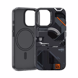 Benks Magnētiskais Mecha sērijas viedtālruņa apvalks Iphone 16 Plus melns