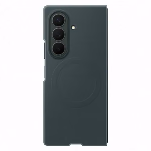 Samsung Galaxy Z Fold8 Ultra silikona magnētiskais vāciņš ar 2 pretatspīduma plēvēm, zaļā tonī