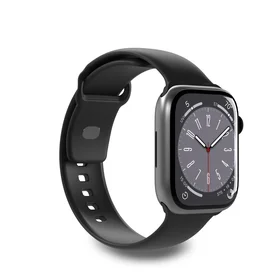 Puro Icon silikona siksniņa Apple Watch 38/40/41 mm - melns (2 gab.)