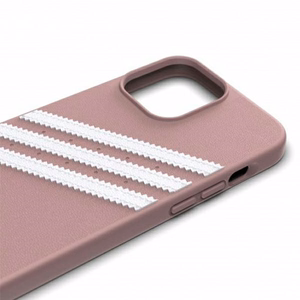 Adidas OR Formēts apvalks PU iPhone 13 Pro Max - rozā