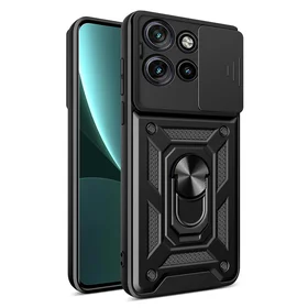 Defender Slide korpuss priekš Motorola Edge 50 Neo melns