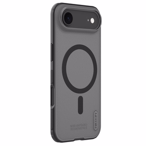 Nillkin Super Frosted Shield Pro MagSafe saderīgs apvalks iPhone 17 Air - caurspīdīgs, melns