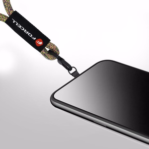 FORCELL F-DESIGN R10X40 rokas telefona siksniņa ar regulējamu garumu (maks. 20cm cilpā) zaļa rozā violeta
