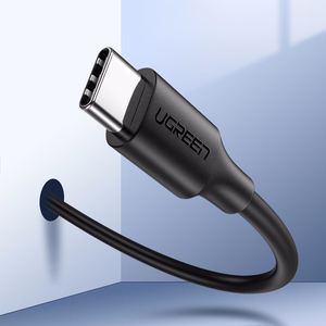 Ugreen US286 USB-C - USB-C PD QC 3A 480Mb/s 2m kabelis - melns