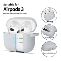 Tech-Protect silikona apvalks austiņām Apple AirPods 3 - pelēks