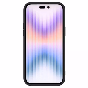 Viedtālruņa apvalks Nillkin CamShield Silky Silicone iPhone 15 Plus (melns)