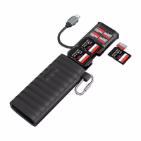 Daudzfunkcionālais SD un TF karšu lasītājs Telesin (S6-MCR-01)