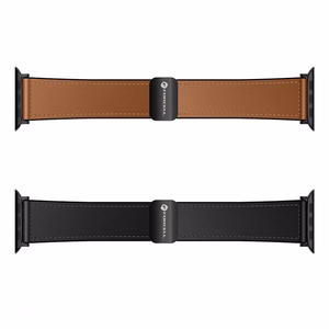 Strap to Apple Watch Forcell F-Design FA21 magnetic eco-friendly leather 38 / 40 / 41 mm brown