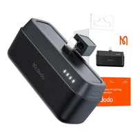 Portatīvais lādētājs Mcdodo MC-6281 20W, 5000mAh ar Lightning savienotāju (melns)