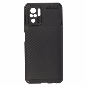 Tel Protect Carbon Elite viedtālruņa apvalks Xiaomi Redmi Note 10/Note 10S/Poco M5S melns