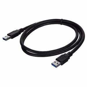 Lanberg CA-USBA-30CU-0010-BK USB kabelis 1m 3.0 USB A melns