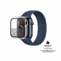 PanzerGlass pilna korpusa apvalks Apple Watch 7 / 8 45 mm - caurspīdīgs
