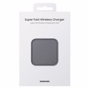 Samsung bezvadu lādētājs Wireless Charger Pad EP-P2400TBEGEU indukcijas lādētājs 15W - melns