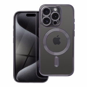ELECTRO MAG COVER viedtālruņa apvalks saderīgs ar Magnētisko IPHONE 15 Pro melns
