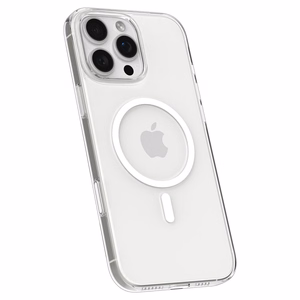 Spigen Thin Fit MagSafe Case for iPhone 16 Pro - Clear and White