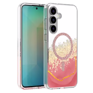 Epoxy Mag maciņš Samsung Galaxy S25 FE rozā