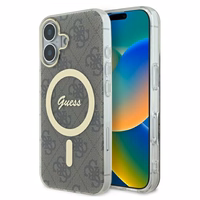 Guess IML 4G MagSafe futrālis iPhone 16 Plus - Brūns