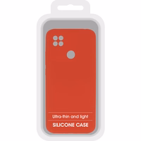 Vennus Case Silicone Lite viedtālruņa apvalks Xiaomi Redmi 10A sarkans (m)