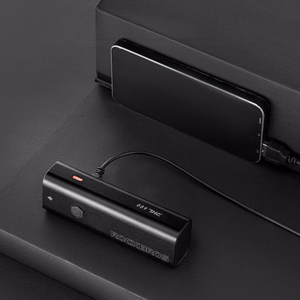 Rockbros RHL600 priekšējais velosipēda lukturis 600lm 2600mAh IPX6 - melns