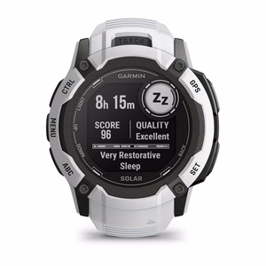Garmin Instinct 2X Solar – GPS viedpulkstenis, MIP, 50 mm, balts