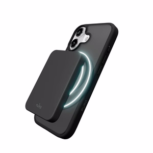 Puro Gradient TPU MagSafe saderīgs viedtālruņa apvalks iPhone 17 - melns