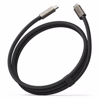 Ringke USB-C 3.2 Gen. PD240W kabelis 200cm - melns