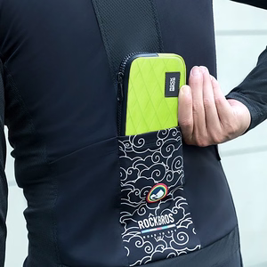 Rockbros 30990043005 velosipēda soma telefonam, atslēgām un makam 0.15 l - gaiši zaļa
