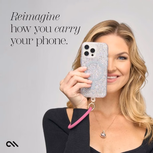 Ремешок Case-Mate Phone Bangle на запястье для смартфона, цвета фуксии