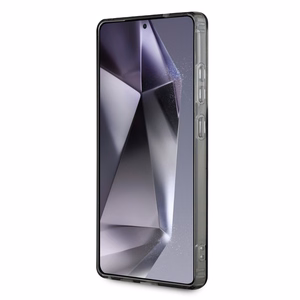 Karl Lagerfeld pogu Choupette Head izdrukātais logotips Magnētiskais viedtālruņa apvalks Samsung Galaxy S25 Ultra melns