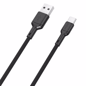 Dudao L9T 5A USB-A - USB-C kabelis 1m - melns