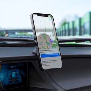 HOCO magnētiskais automašīnas turētājs centrālajai konsolei CA79 melns