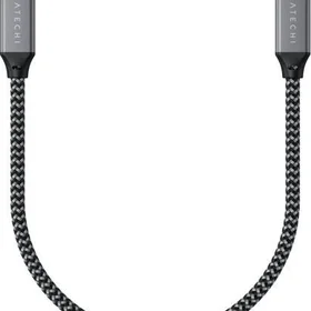 Cable USB C to USB C Satechi 100W 0,25 m ST-U4C25M space gray