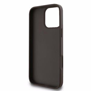 Guess 4G Lielā Logotipa viedtālruņa apvalks iPhone 16 Pro Max - brūna