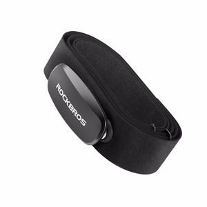 Rockbros HRM812 Bluetooth ANT+ sirdsdarbības sensora josta, IP67 – krāsa: melna