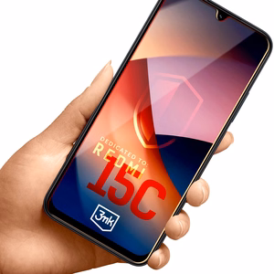 3mk HardGlass rūdīts stikls priekš Xiaomi Redmi 15C