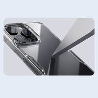 Nillkin Nature Pro viedtālruņa apvalks iPhone 16 Pro - caurspīdīgs un balts