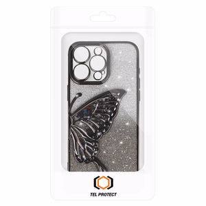 Tel Protect Butterfly ūdens viedtālruņa apvalks Iphone 15 Pro melns