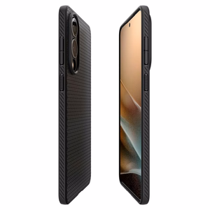 Spigen Liquid Air apvalks Samsung Galaxy S25 Edge - Melns
