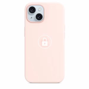 Telefona maciņš "Silicone Case v2" iPhone 15 / Light Pink / iepakojumā