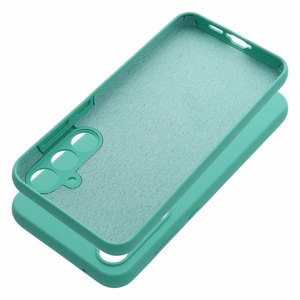 Silikona viedtālruņa apvalks 2mm SAMSUNG A55 5G piparmētru