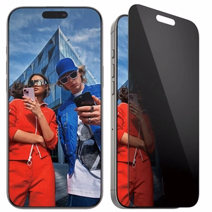 PanzerGlass privātuma aizsargstikls iPhone 16 Pro Max 6.9" īpaši plats P2864